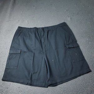 NEW Boulder Creek Khaki Shorts Big 3X Mens 3XL  Chino  Black